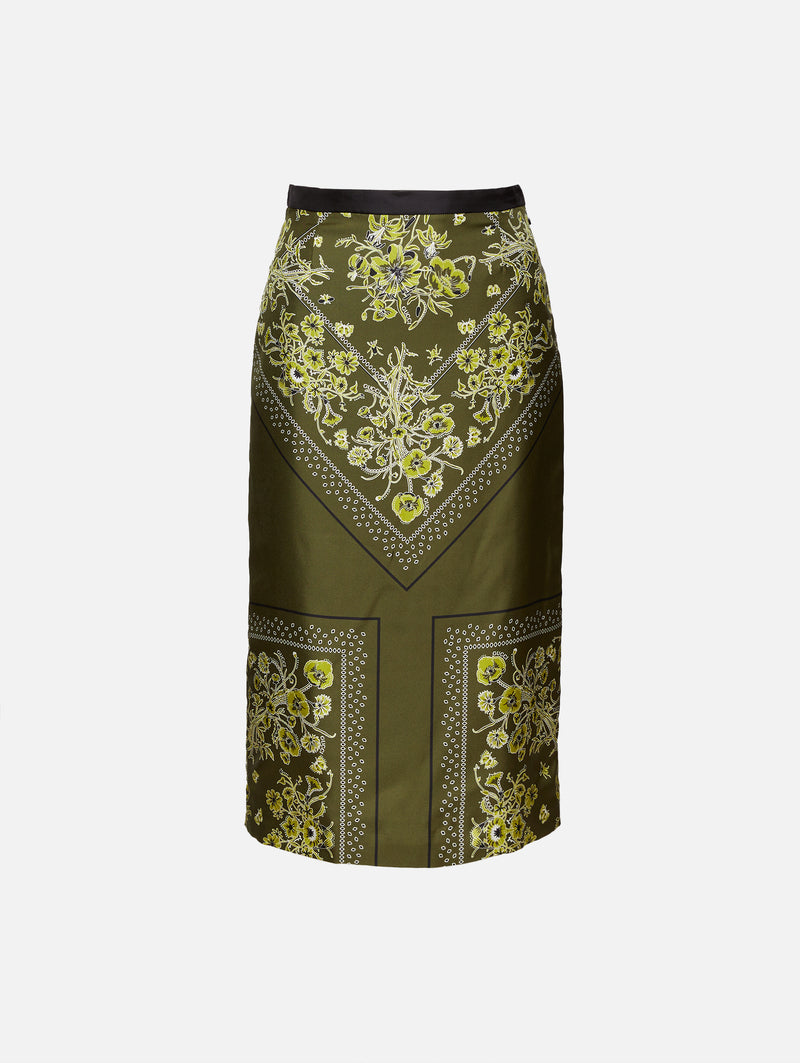 Floral Bandana Skirt