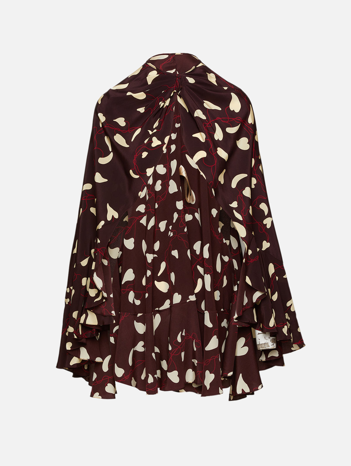 Reinterpretation Cape,JOHANNA ORTIZ,DARK CHOCOLATE,Image 1