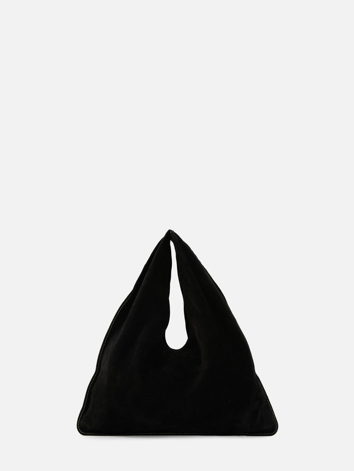 Small Bindle Bag,THE ROW,BLACK/LEMON,Image 2