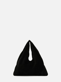 Small Bindle Bag,THE ROW,BLACK/LEMON,Image 2