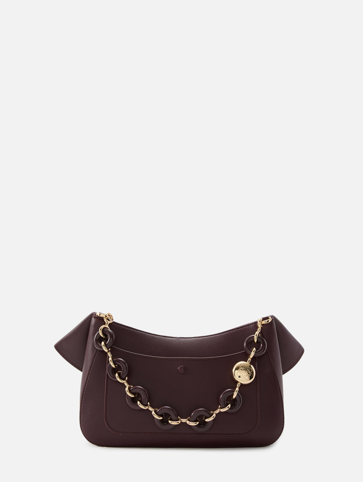Ola Medium Bag,LOEWE,DARK BURGUNDY,Image 3