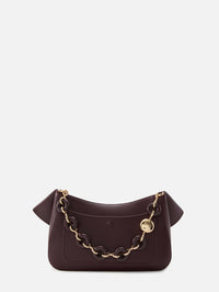 Ola Medium Bag,LOEWE,DARK BURGUNDY,Image 3