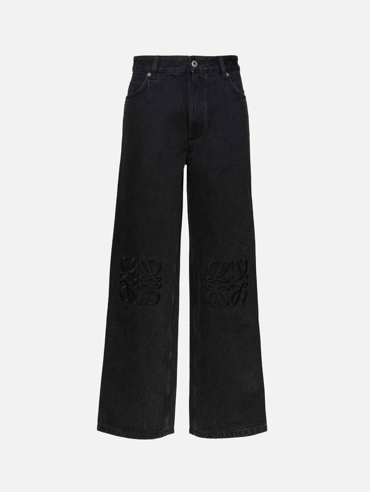 Anagram Baggy Jean,LOEWE,BLACK,Image 1