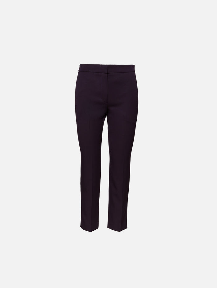 Cigarette Trouser,ALEXANDER MCQUEEN,VIOLET,Image 1