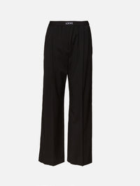 Logo Trouser,LOEWE,BLACK,Image 1