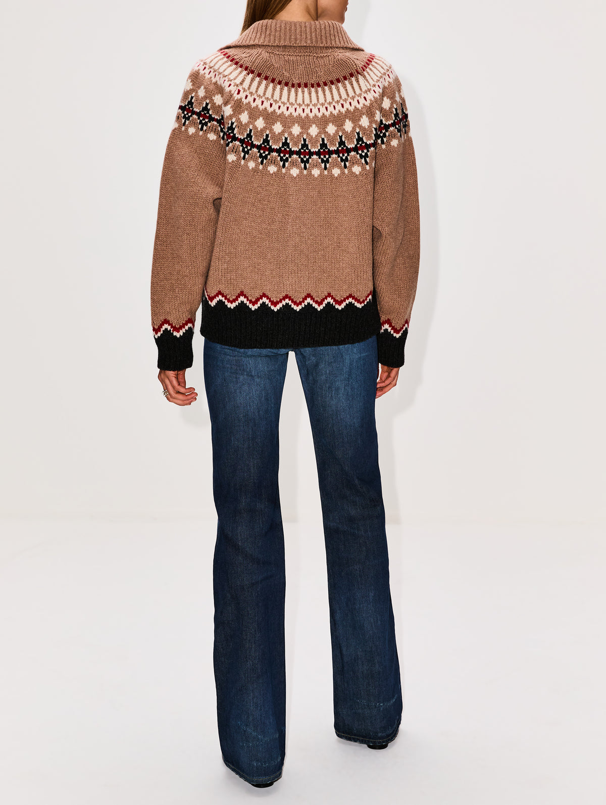 Sweet Winter Jacket,ALANUI,CAMEL/MULTI,Image 3