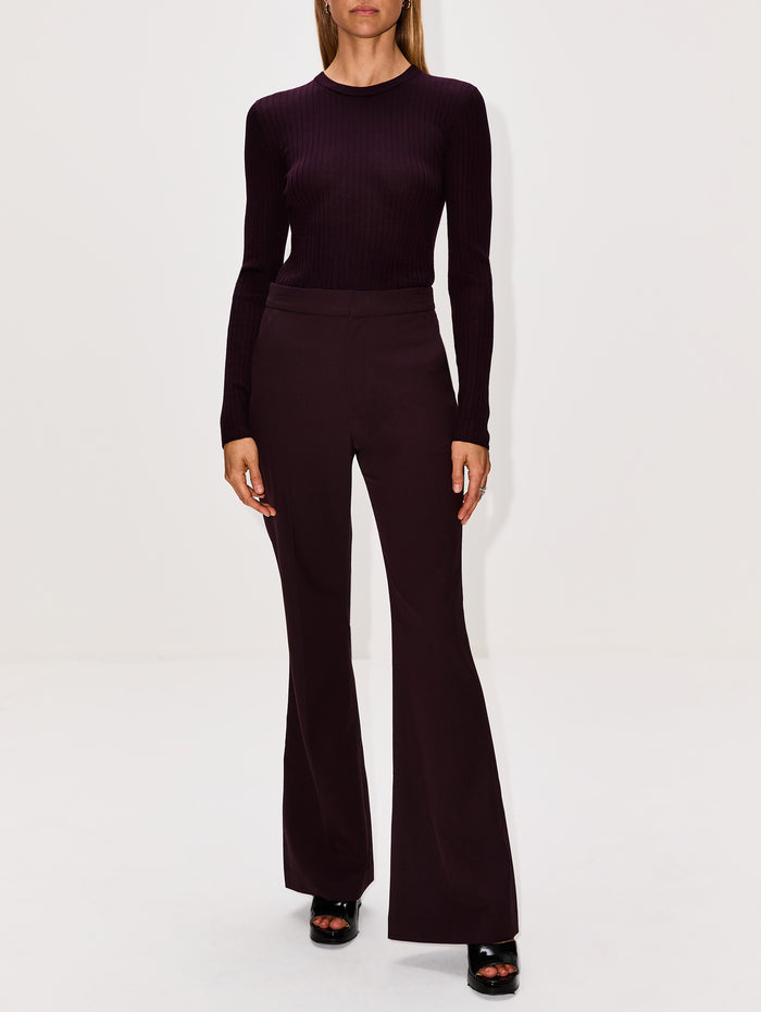 Sophie II Pant,A.L.C.,DEEP PLUM,Image 1