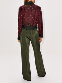 Vurani Jacket,DRIES VAN NOTEN,BURGUNDY,Image 3