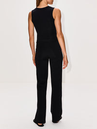 Cori Scoop Tank,ELYSEWALKER LABEL,BLACK,Image 3