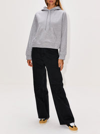Trapeze Hoodie,LOEWE,GREY MELANGE,Image 2