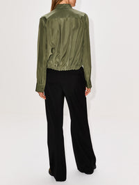 Balloon Shirt,LOEWE,KHAKI GREEN,Image 3