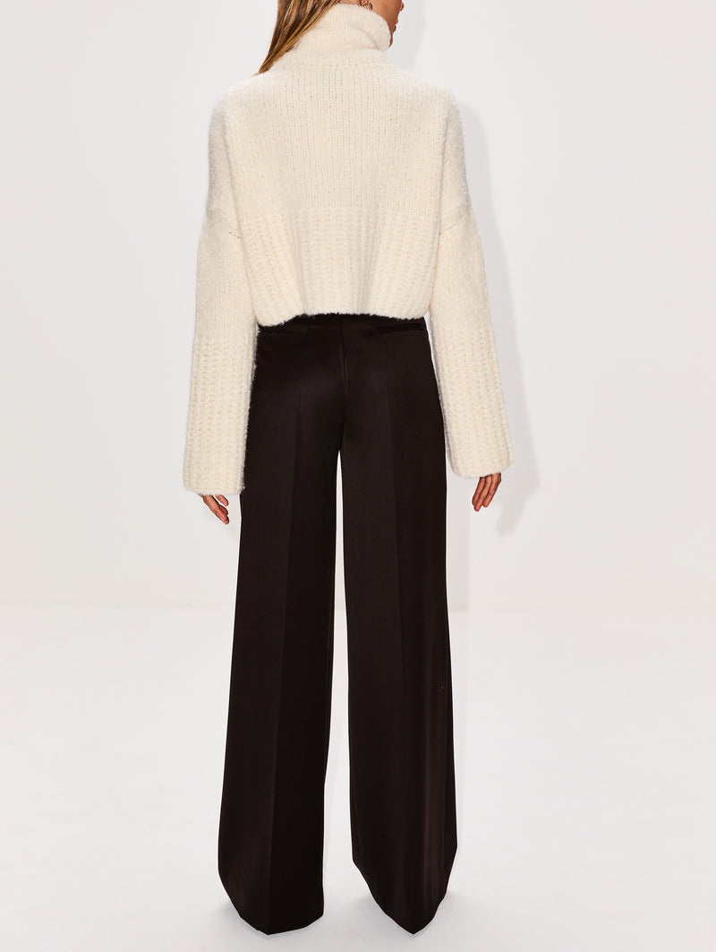 Teddy High Neck Sweater