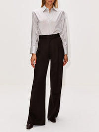 Marcella Regular Shirt,SASUPHI,WHITE/STRIPE,Image 2