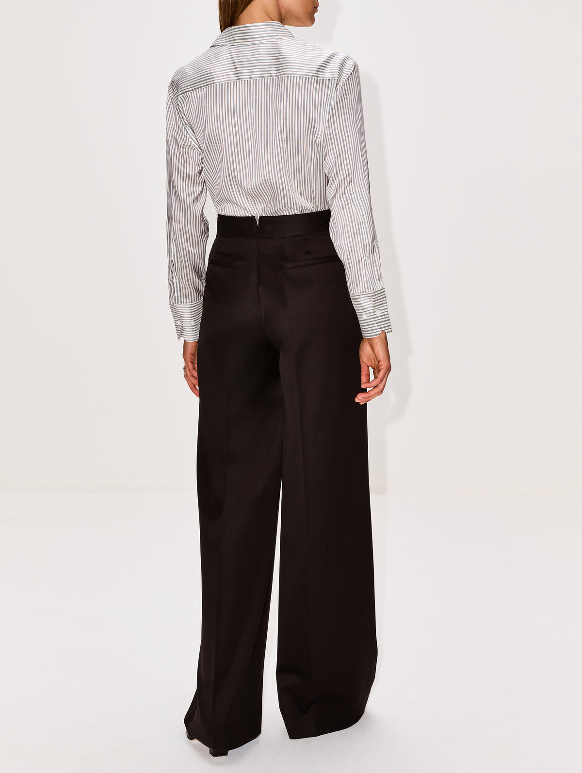 Marcella Regular Shirt,SASUPHI,WHITE/STRIPE,Image 3