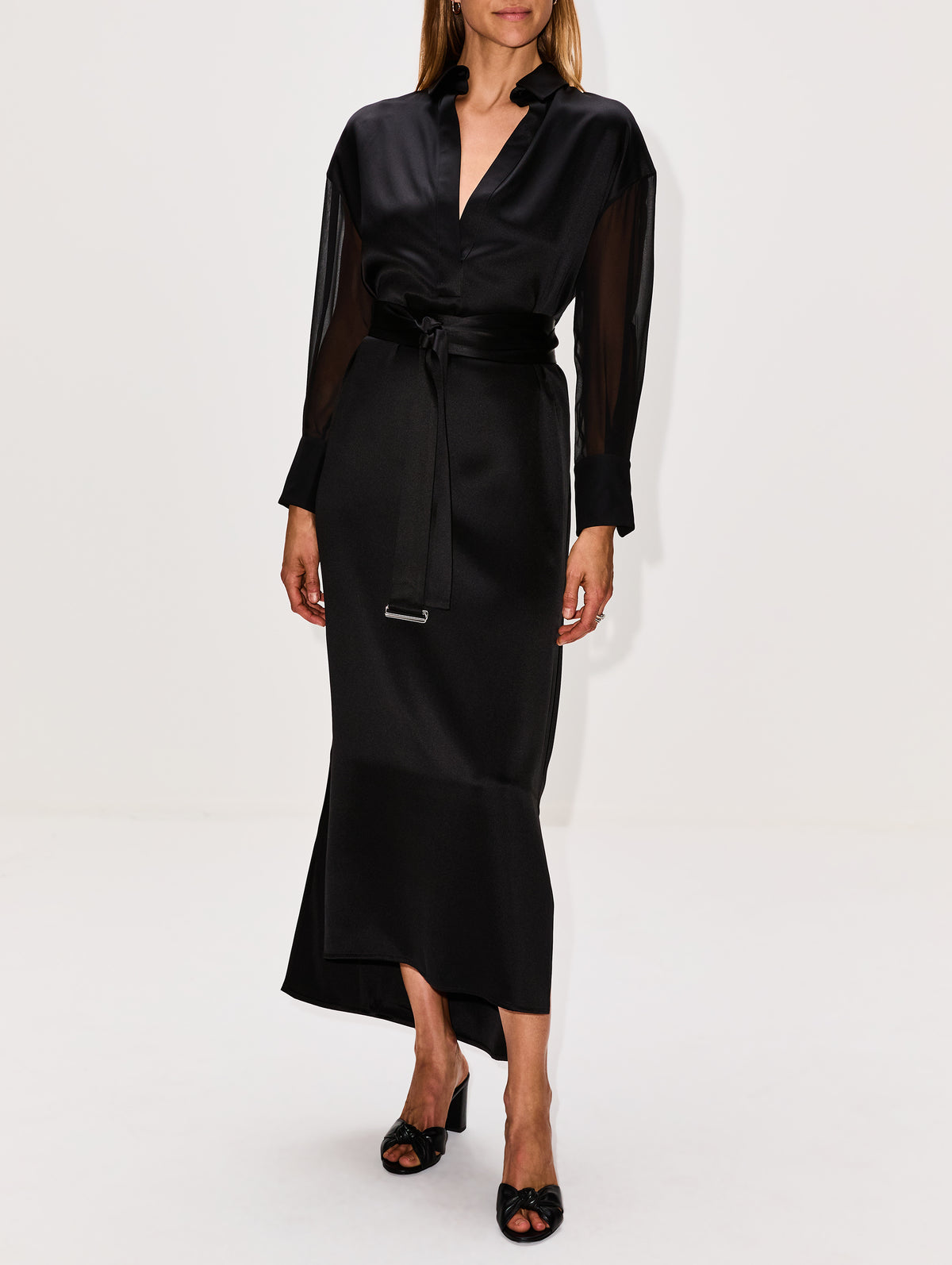 Francesca Dress,SASUPHI,BLACK,Image 2