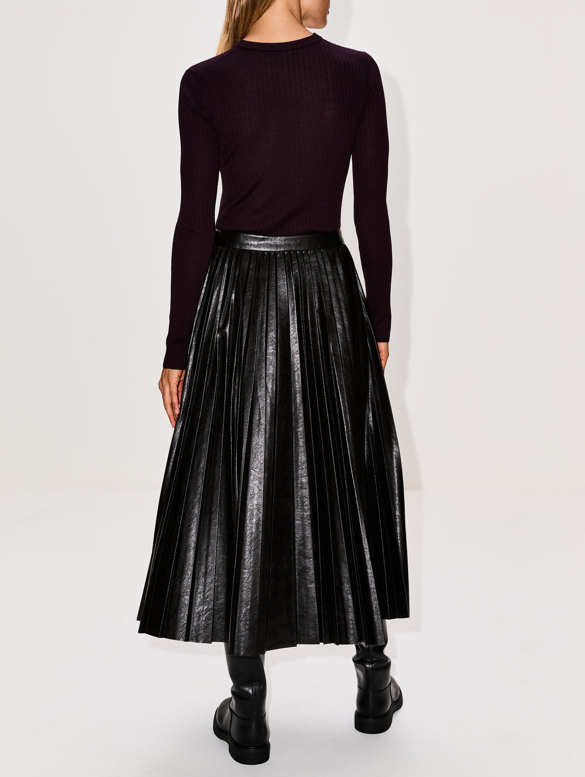 Etta Skirt,A.L.C.,DEEPEST BROWN,Image 4
