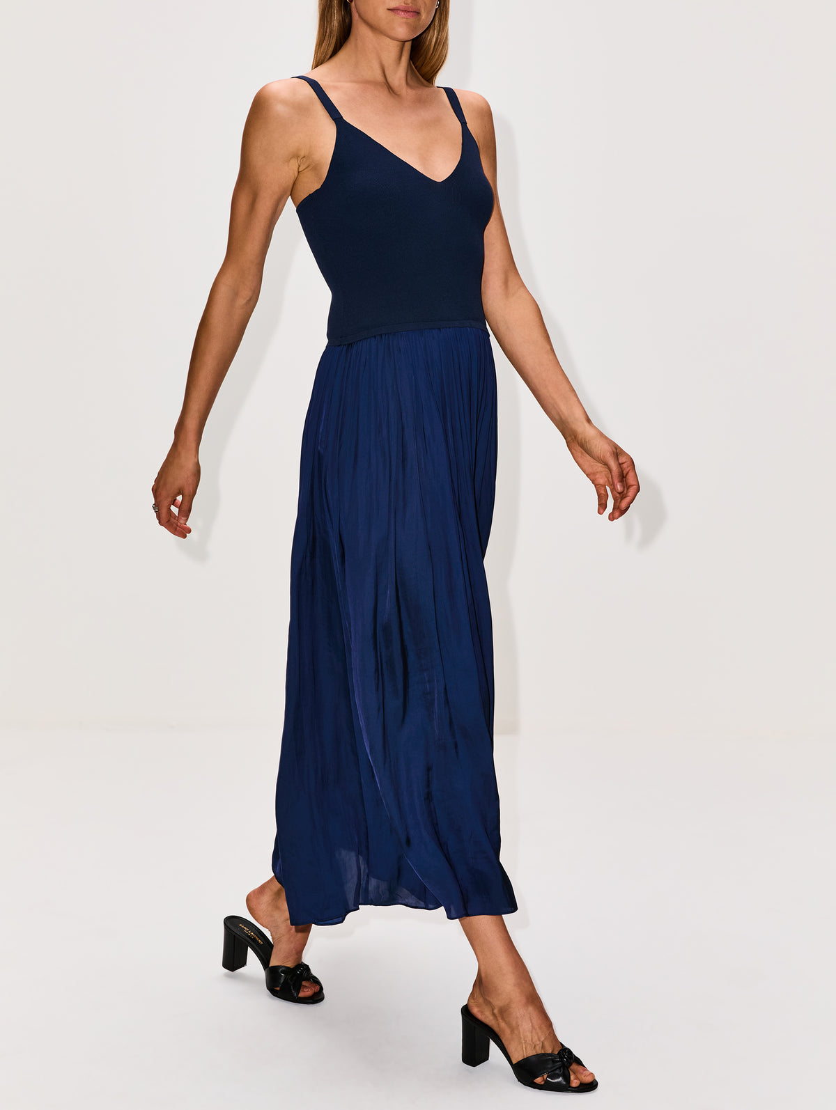 Romeo Dress,LA LIGNE,MIDNIGHT,Image 3