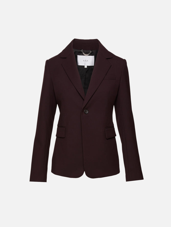 Elza Jacket,A.L.C.,DEEP PLUM,Image 1