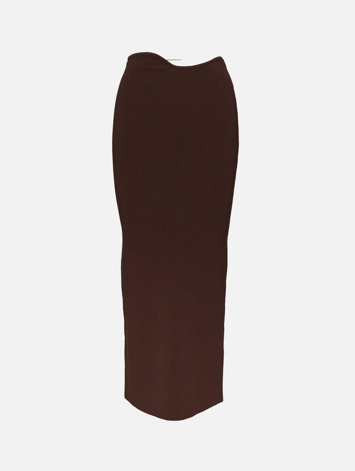 Maparadita Midi Skirt,CHRISTOPHER ESBER,ESPRESSO,Image 1