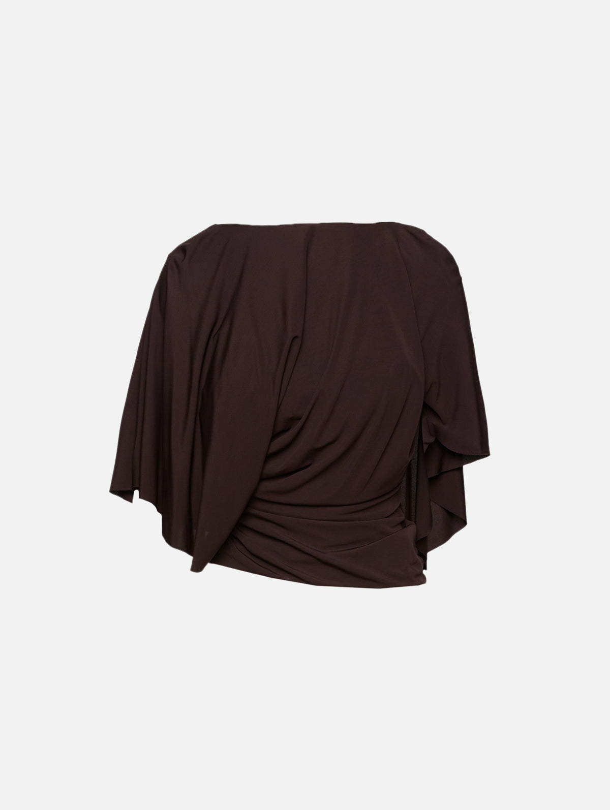 Fluid Jersey Top,CHRISTOPHER ESBER,ESPRESSO,Image 1