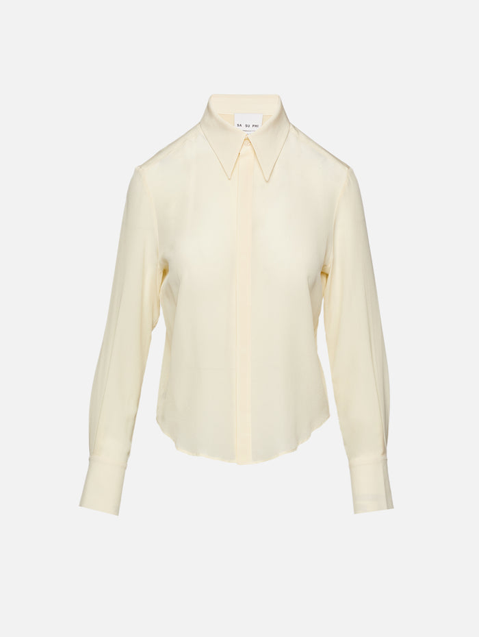 Petit Shirt,SASUPHI,IVORY,Image 1