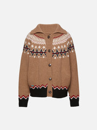 Sweet Winter Jacket,ALANUI,CAMEL/MULTI,Image 1