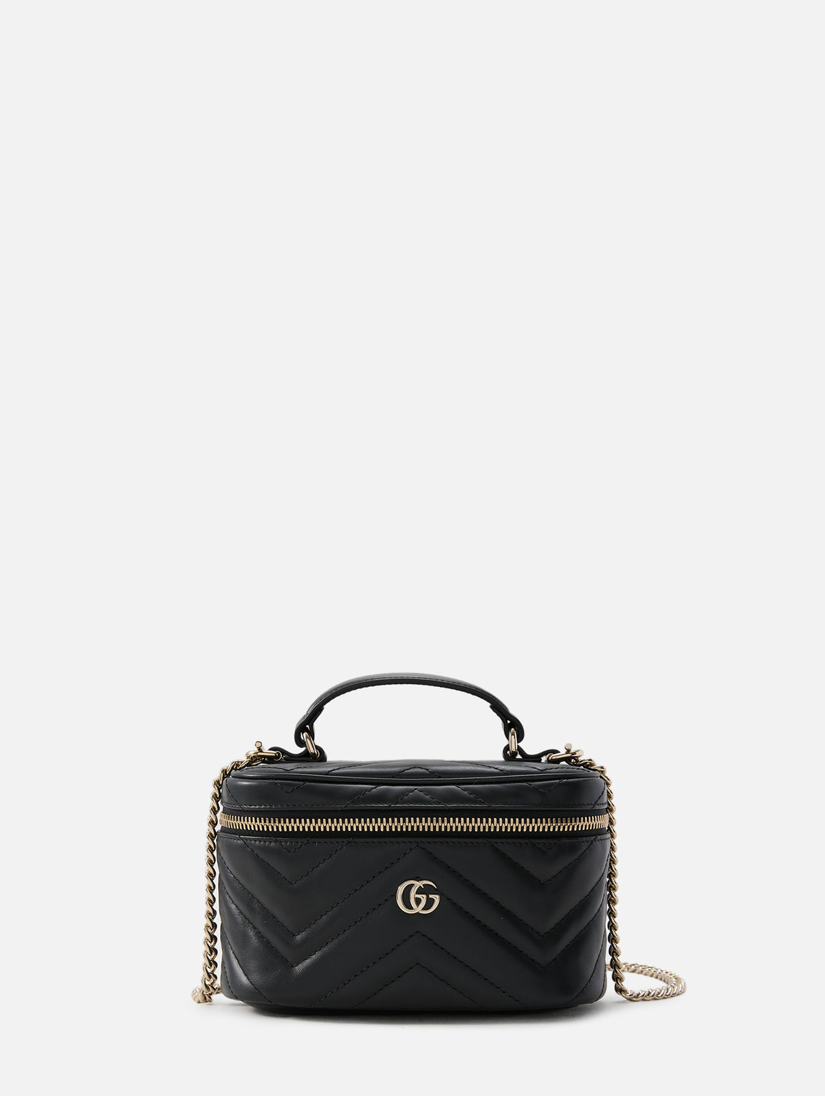GG Marmont Vanity Bag,GUCCI,BLACK,Image 1