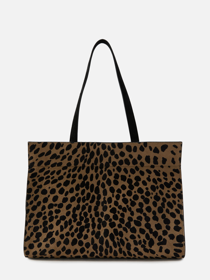 Crosby Handbag,KHAITE,CAMEL/BLACK,Image 1