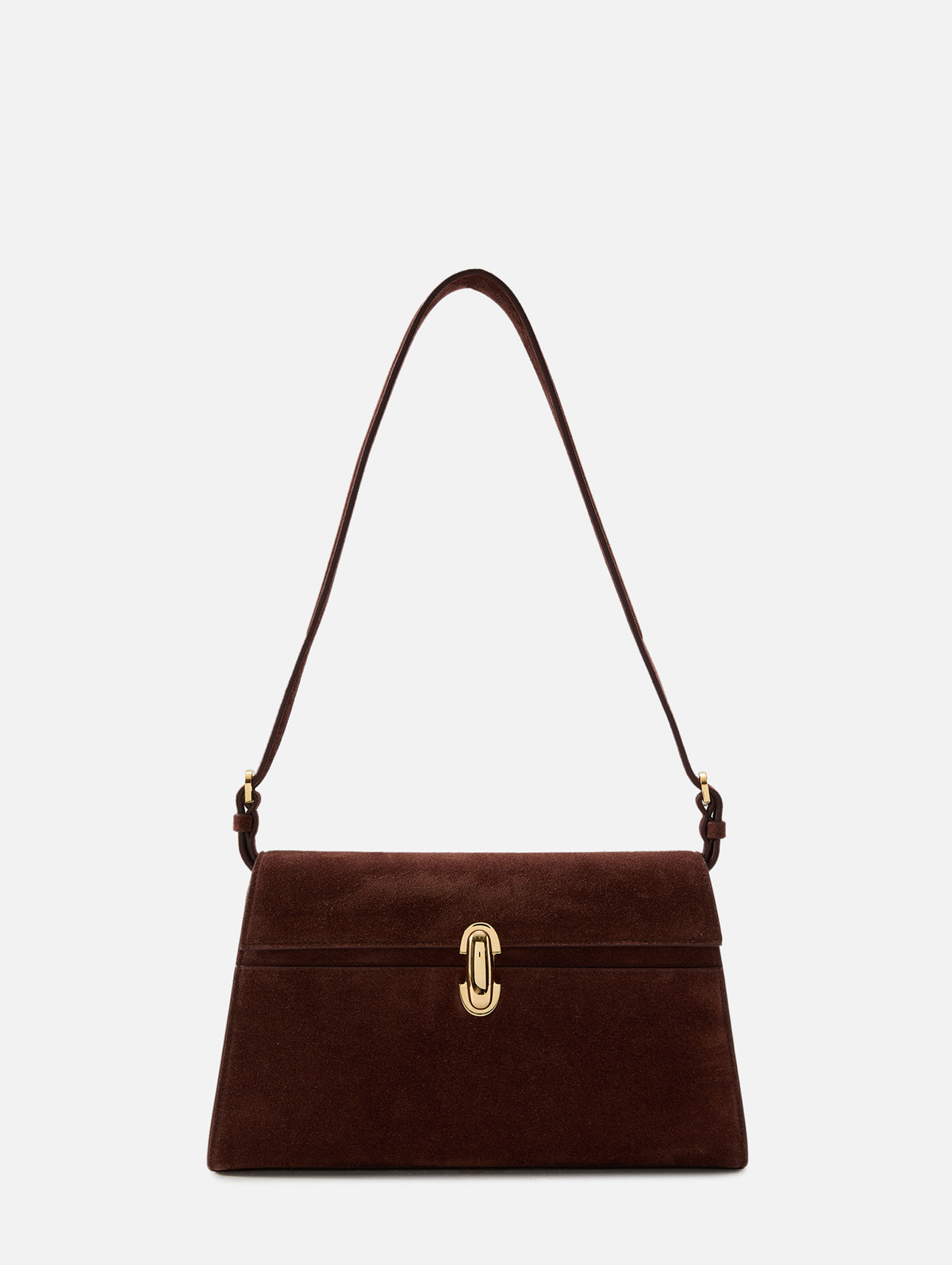 Symmetry Shoulder Bag,SAVETTE,ESPRESSO,Image 1