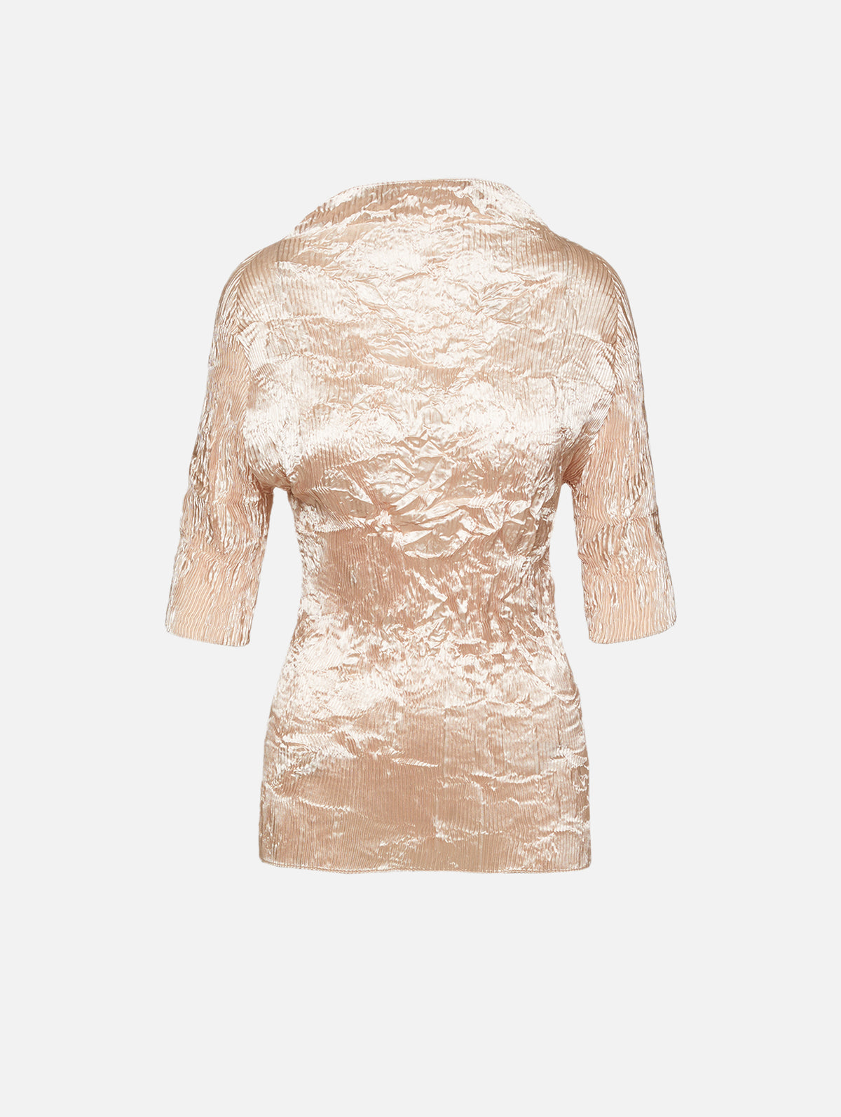 Dahlia Pleated Top,FFORME,CREAM,Image 1