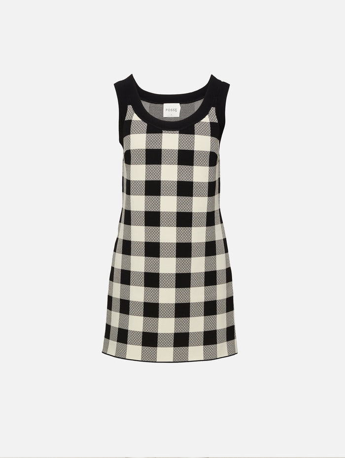 Pippa Mini Dress,POSSE,HERITAGE PLAID,Image 1