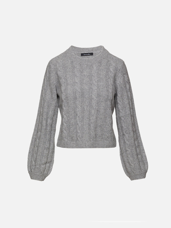 Anna Sweater,ELYSEWALKER LABEL,GREY,Image 1