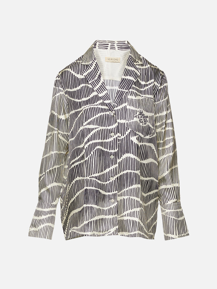 Talavera De La Reyna Shirt,HEIRLOME,BLACK/IVORY,Image 1