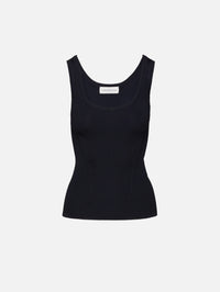 Topaz Top,DRIES VAN NOTEN,NAVY,Image 1