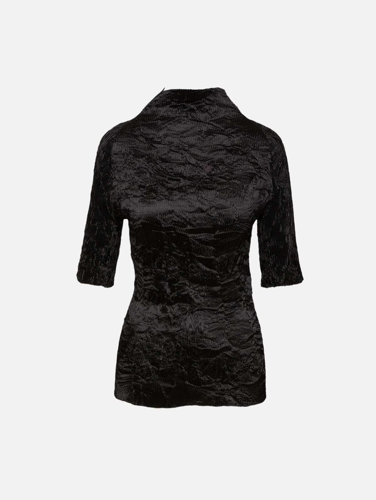 Dahlia Pleated Top,FFORME,BLACK,Image 1