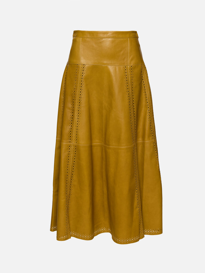 Aninda Midi Skirt,ULLA JOHNSON,WILLOW,Image 1