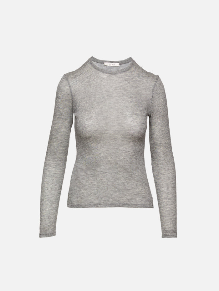 Iverness Top,THE ROW,GREY MELANGE,Image 1
