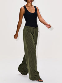 Puvis Pant,DRIES VAN NOTEN,KHAKI,Image 3