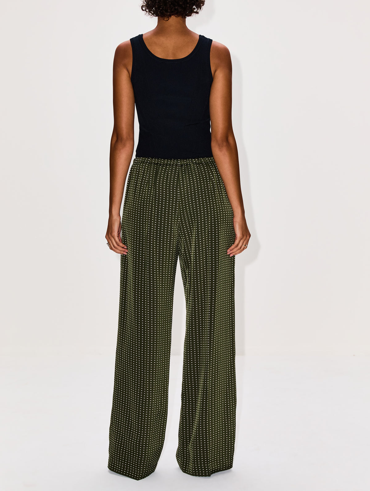 Puvis Pant,DRIES VAN NOTEN,KHAKI,Image 4