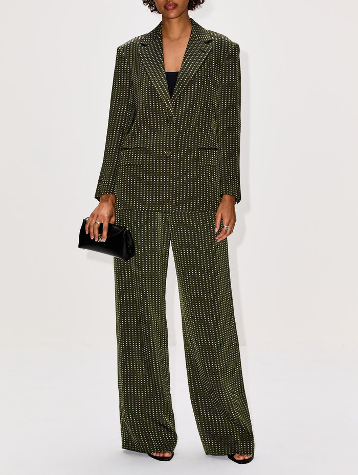 Birdys Blazer,DRIES VAN NOTEN,KHAKI,Image 1