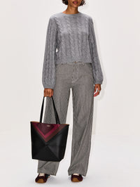 Anna Sweater,ELYSEWALKER LABEL,GREY,Image 2