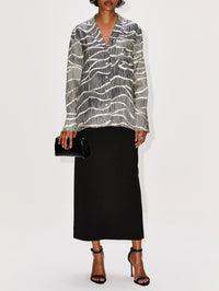 Talavera De La Reyna Shirt,HEIRLOME,BLACK/IVORY,Image 2