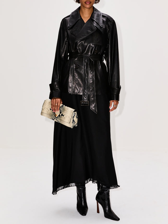 Iggy Leather Jacket,HEIRLOME,BLACK,Image 1