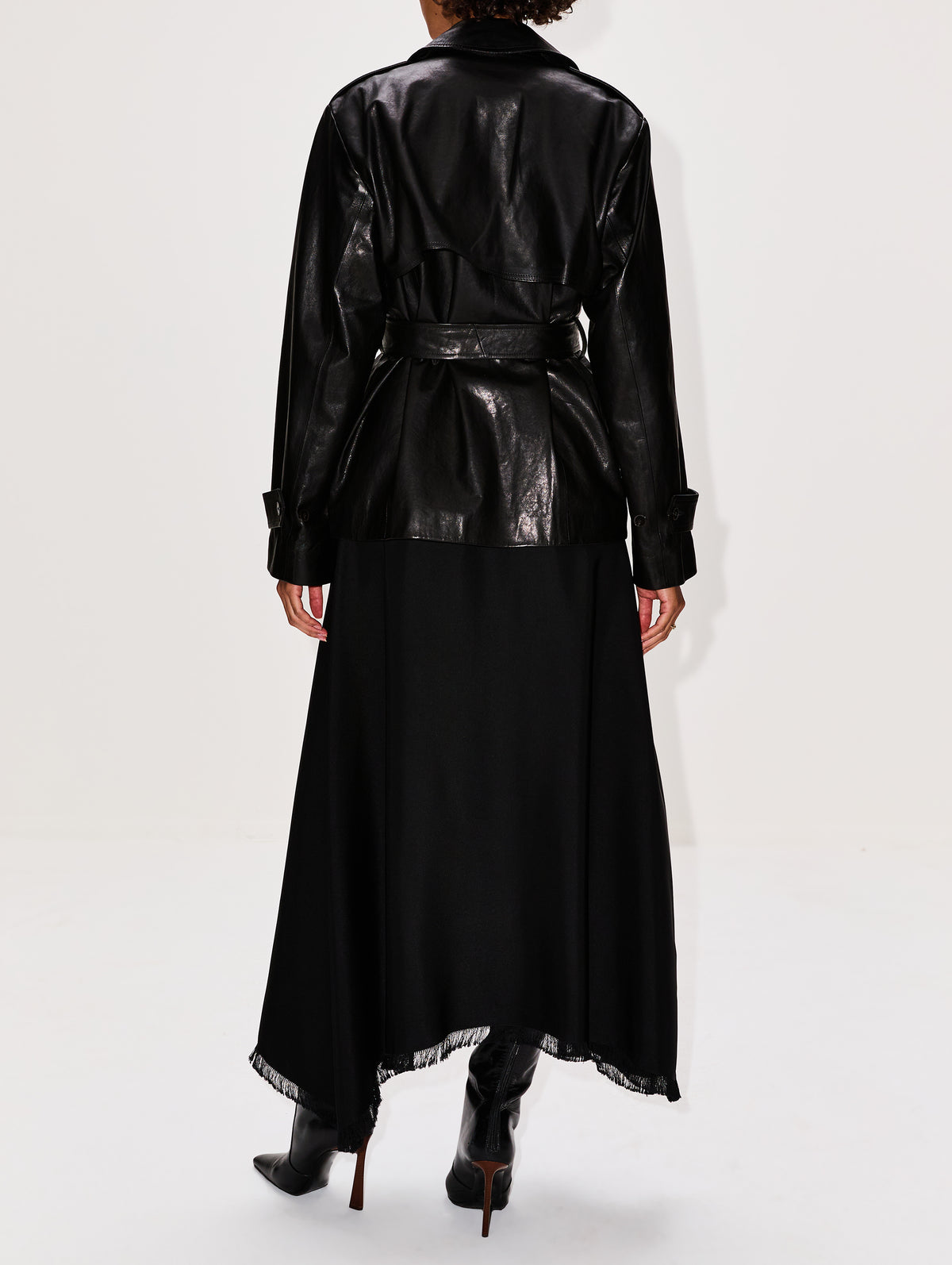 Iggy Leather Jacket,HEIRLOME,BLACK,Image 3