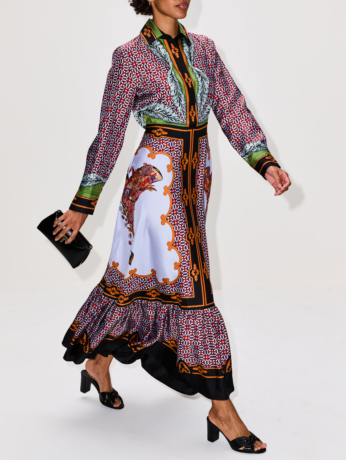 San Pietro Dress,LA DOUBLEJ,MARIPOSA PLACEE CELESTE,Image 3