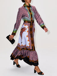 San Pietro Dress,LA DOUBLEJ,MARIPOSA PLACEE CELESTE,Image 3