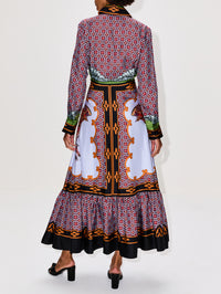 San Pietro Dress,LA DOUBLEJ,MARIPOSA PLACEE CELESTE,Image 4