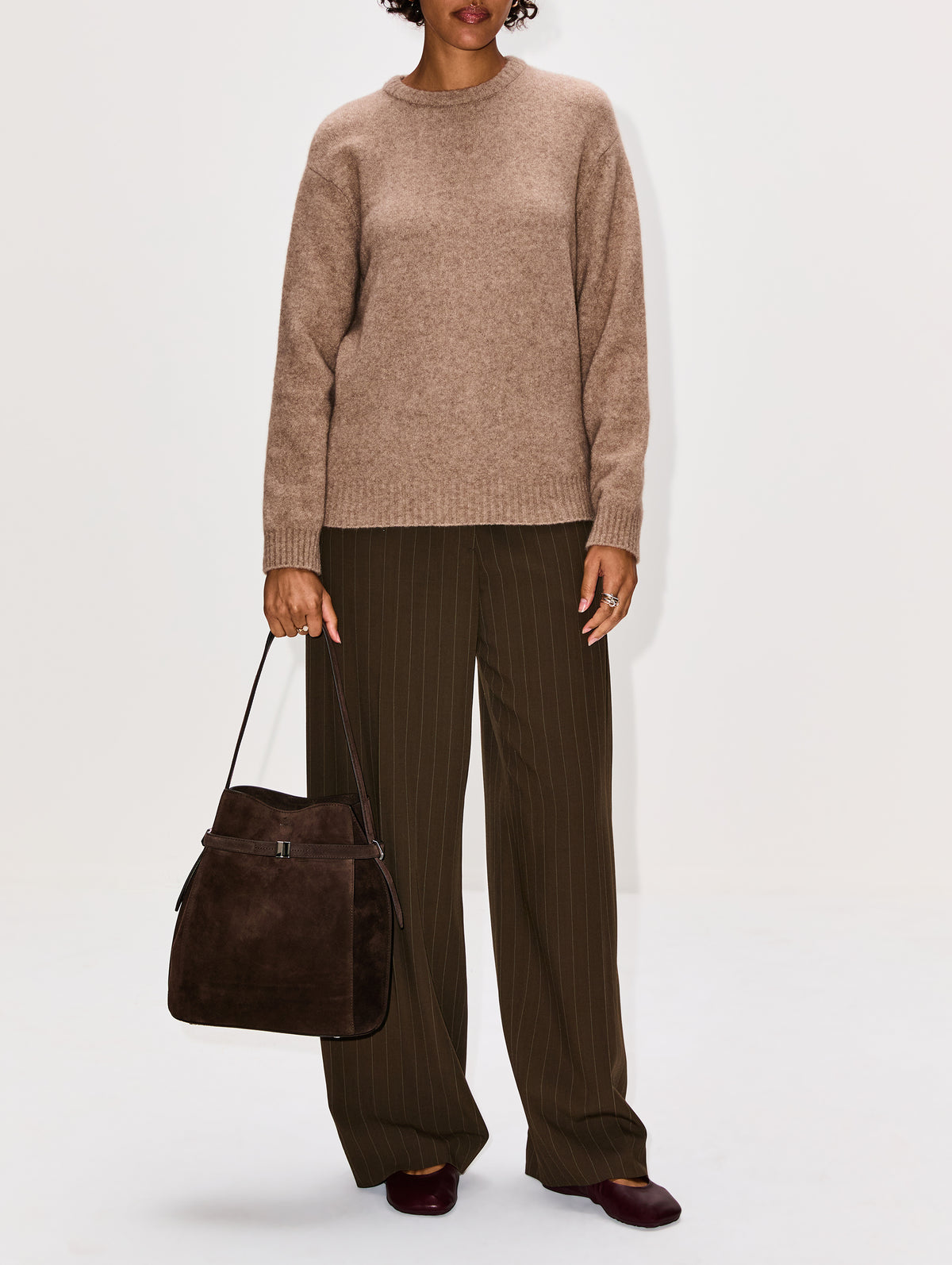 London Sweater,PARTOW,OATMEAL,Image 2