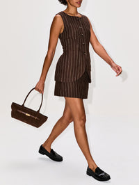 Alice Skirt,POSSE,CHOCOLATE CREAM,Image 3