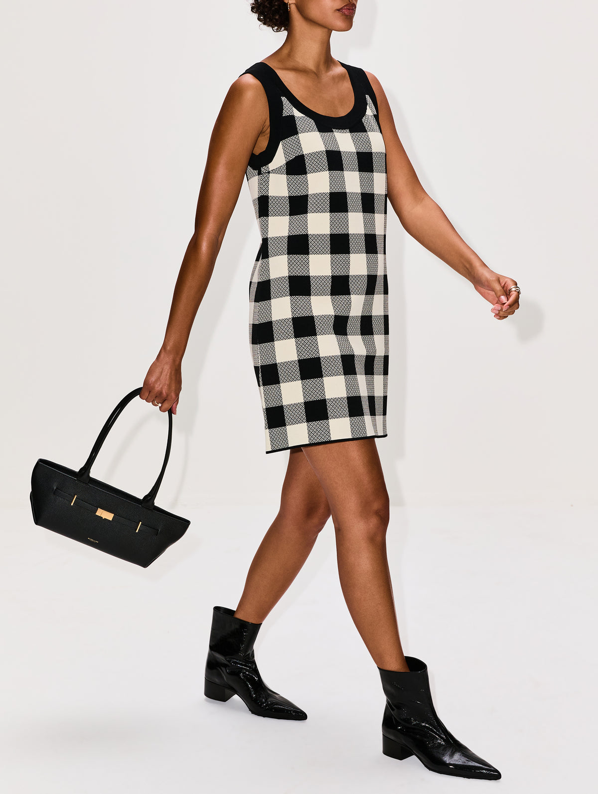 POSSE Women's Pippa Heritage Plaid Mini Dress | A.K. Rikk's XS POSSE Women's Pippa Heritage Plaid Mini Dress | A.K. Rikk's XS